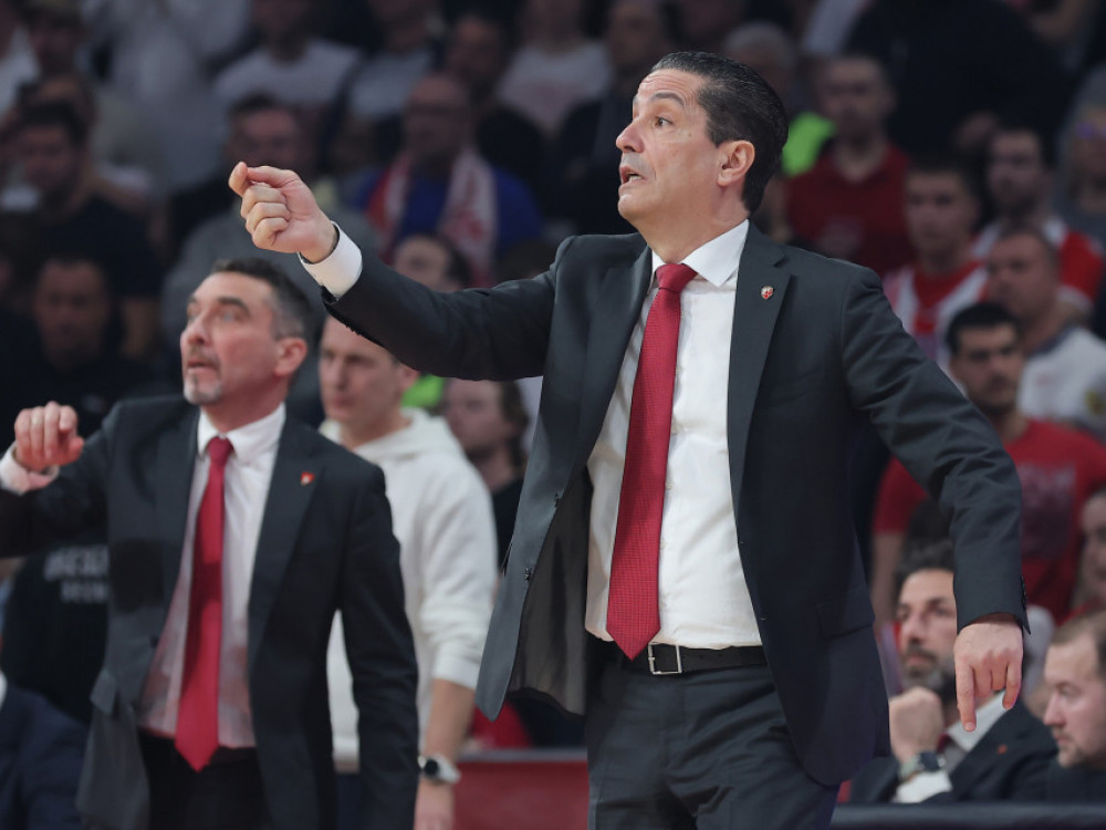 Trener Crvene zvezde Janis Sferopulos