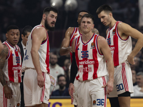 (UŽIVO) Crvena zvezda - Olimpija Milano: Italijani otišli na poluvreme sa tri poena prednosti