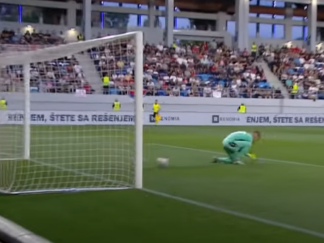(VIDEO) Golman Zvezde je MORAO BOLJE: Kakva greška Guteše!
