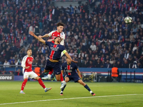(UŽIVO) UEFA Liga šampiona: PSŽ - Arsenal (1:0): Poluvreme u Parizu!