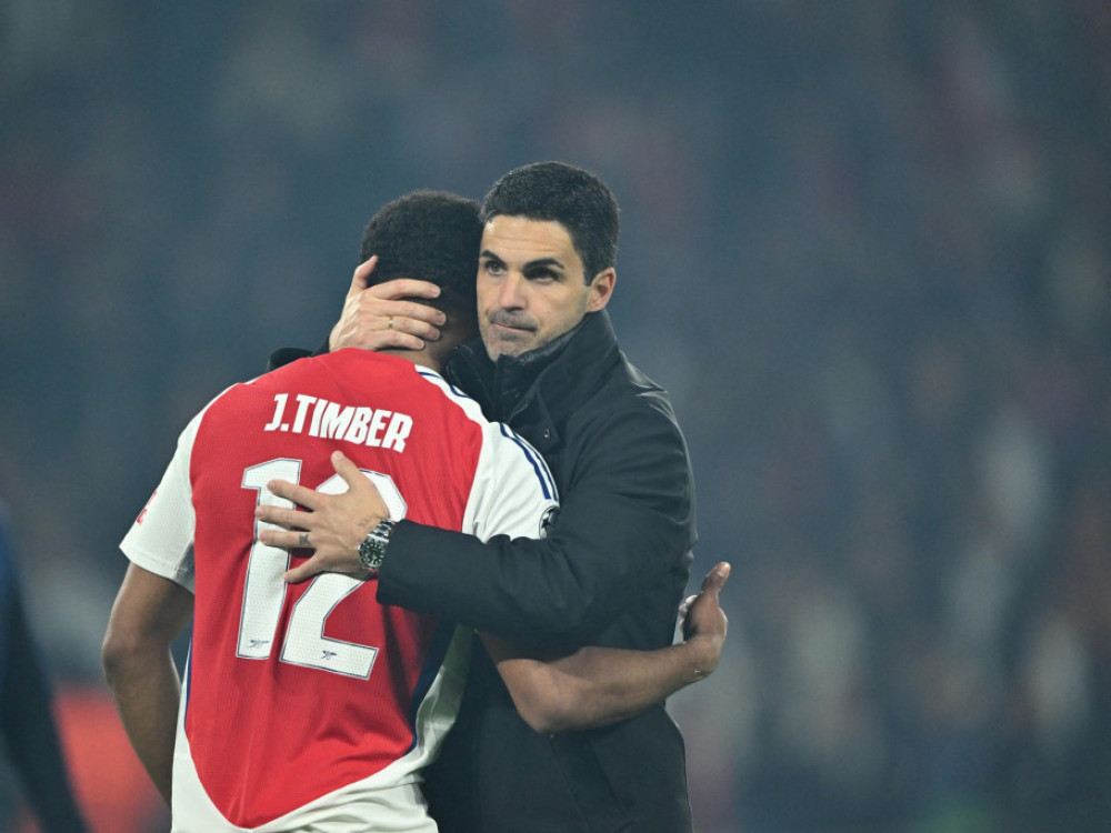 Mikel Arteta, trener Arsenala, ne zamera igračima zbog eliminacije iz LŠ