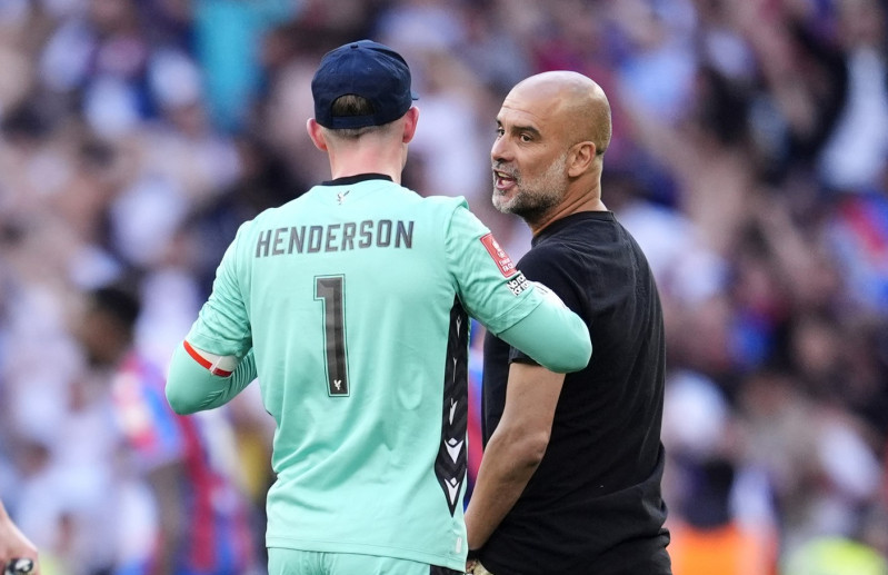 Din Henderson i Pep Gvardiola u sukobu