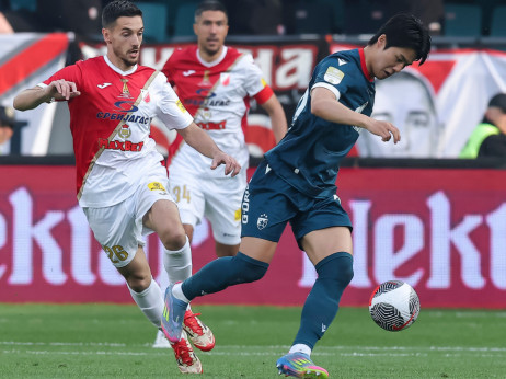 (UŽIVO, VIDEO) Finale Kupa Srbije, Vojvodina - Crvena zvezda 0:1: Bruno Duarte pogađa