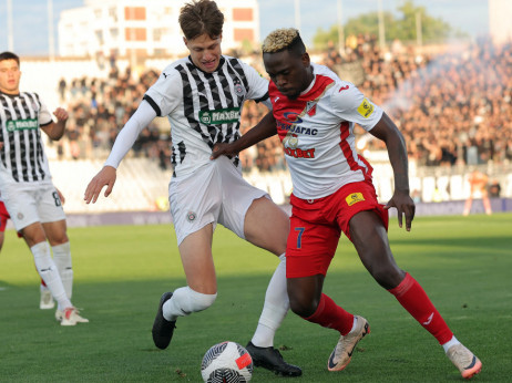 (UŽIVO, VIDEO) Mozzart Bet Superliga: Partizan - Vojvodina 2:0 - Vukotić, OFK Beograd - Novi Pazar 0:1 - Islamović, Radnički 1923 - TSC 0:0