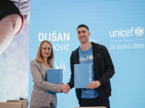 Dušan Vlahović postao ambasador UNICEF-a u podršci mentalnog zdravlja dece i mladih