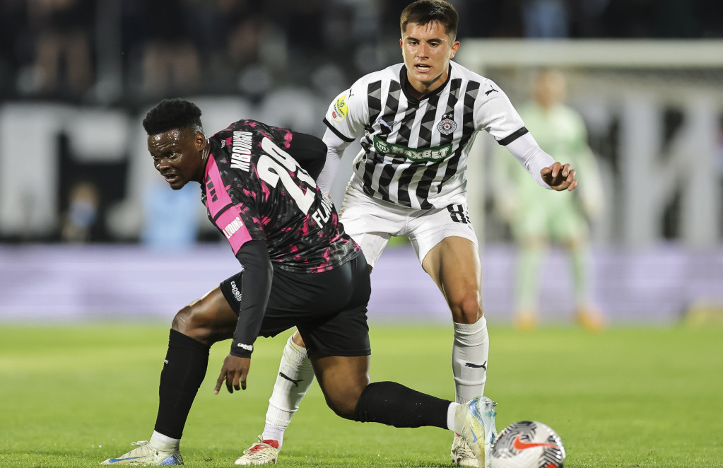 Detalj sa meča Partizan - TSC