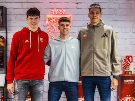 Crvena zvezda pojačala mlađe selekcije: Tri reprezentativca u crveno-belom
