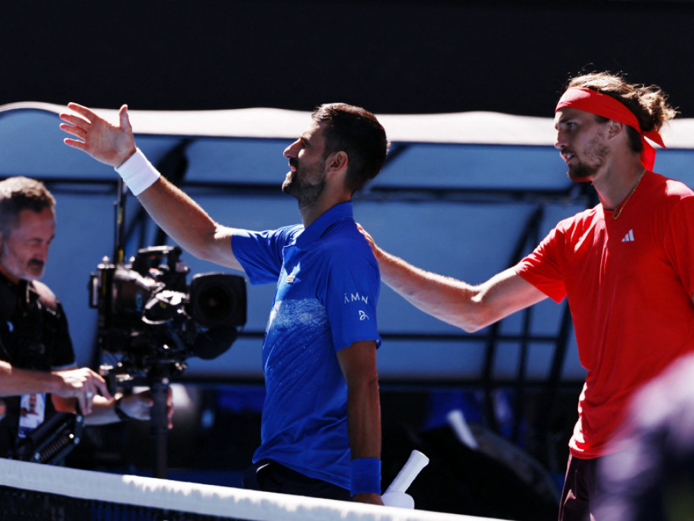 Aleksandar Zverev i Novak Đoković, nemački i srpski teniser