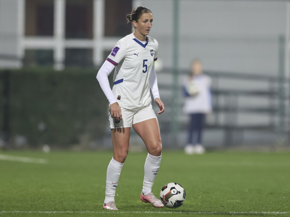 Violeta Slović, kapitenka fudbalske selekcije Srbije