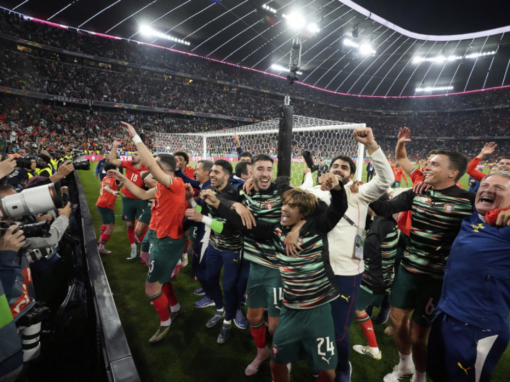 Fudbaleri Španije i Portugala, u finalu Lige nacija