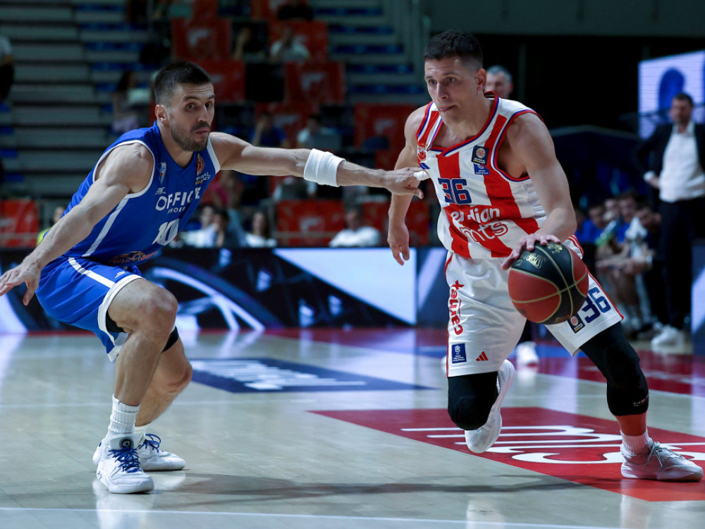 Košarkaši Spartaka i Crvene zvezde