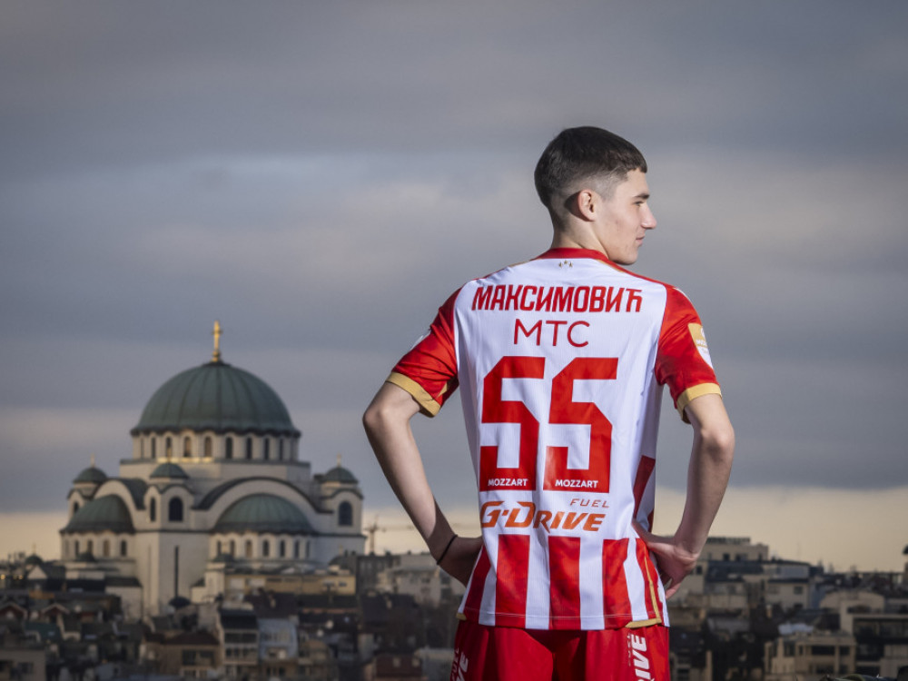Andrija Maksimović, fudbaler Crvene zvezde