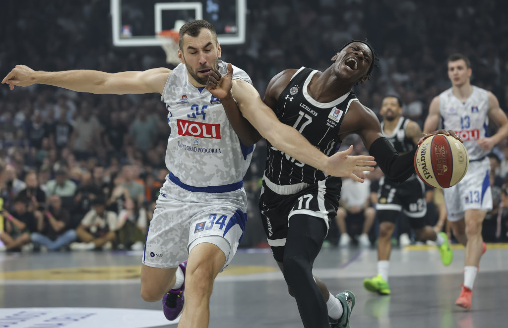 Kenan Kamenjaš na meču protiv Partizana