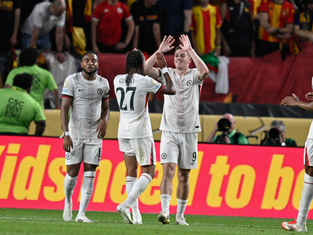 Lijam Delap slavi svoj prvi gol u dresu Čelsija