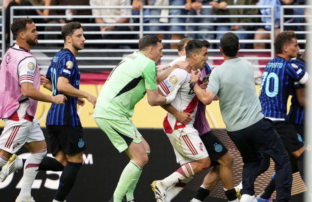 Igrači River Plate su izazivali gužve