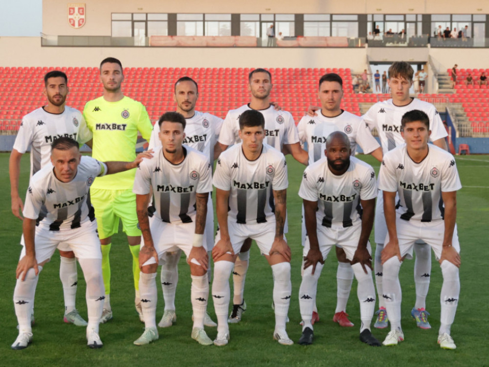 Fudbaleri Partizana, pred prijateljski meč sa Rodinom