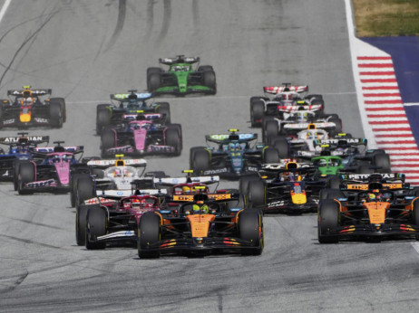 Lando Noris najbrži na VN Austrije: Lider F1, Oskar Pjastri, drugi na pobedničkom postolju