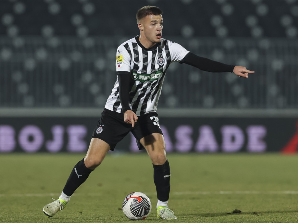 Milan Roganović, fudbaler Partizana