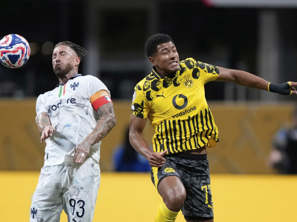 Džob Belingem, fudbaler Borusije Dortmund, protiv Mintereja