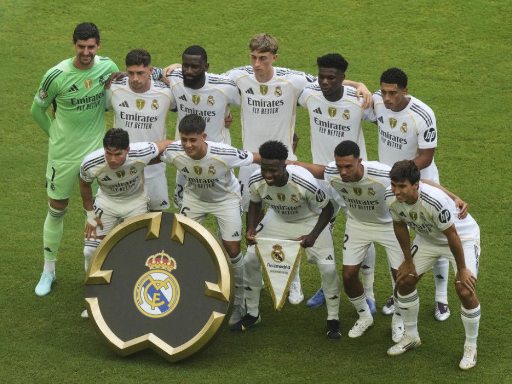 Fudbaleri Real Madrida, uoči jednog meča na mUndijalitu 2025