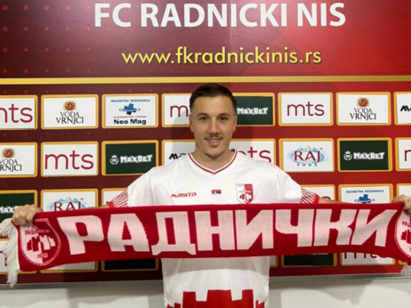 Nikola Srećković novi igrač Radničkog iz Niša
