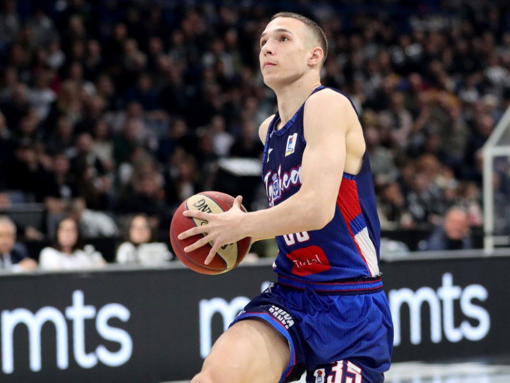Ognjen Radošić, košarkaš Crvene zvezde