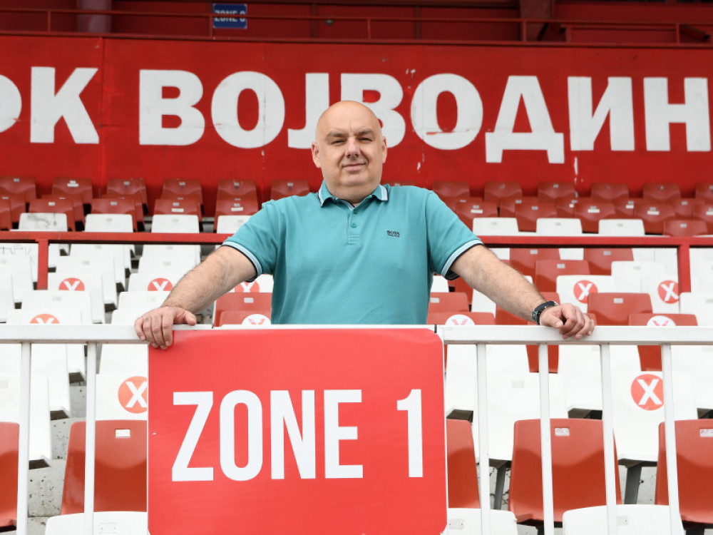 Dragoljub Zbiljić, predsednik FK Vojvodina