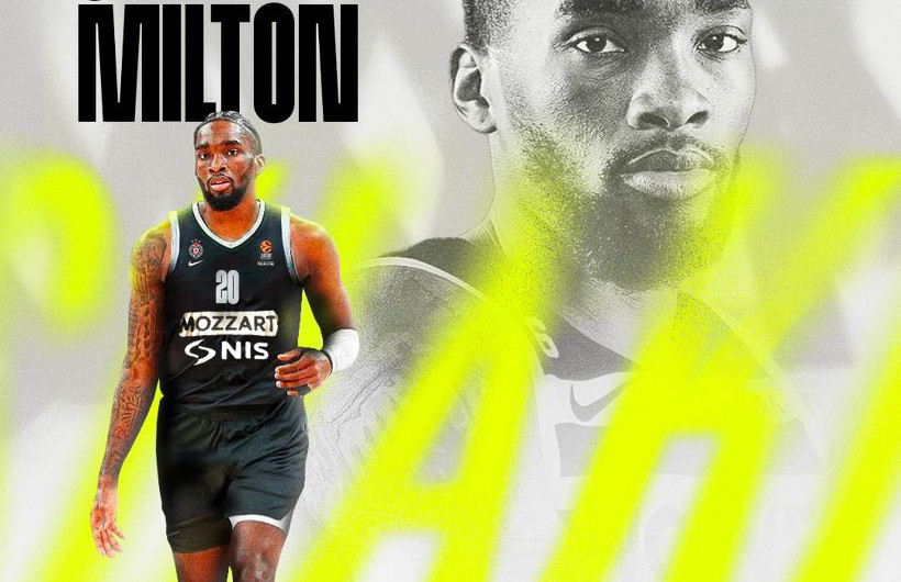 Šejk Milton u dresu Partizana