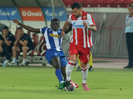 (UŽIVO) Crvena zvezda - OFK Beograd (2:0): Nastavljen meč!