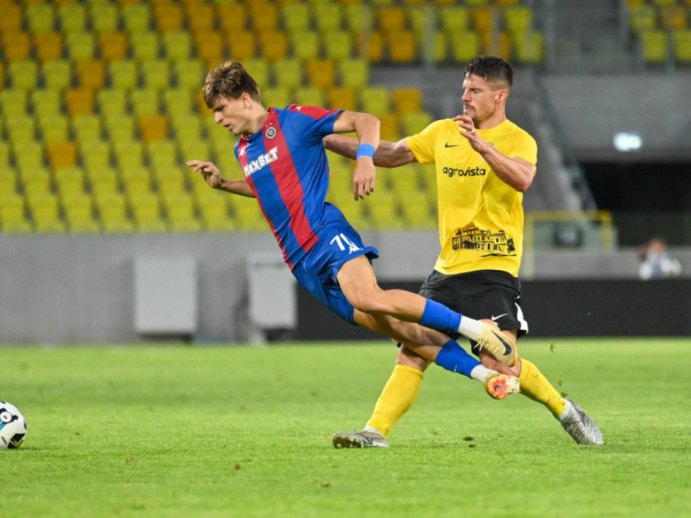 Fudbaleri Oleksandrije na meču sa Partizanom