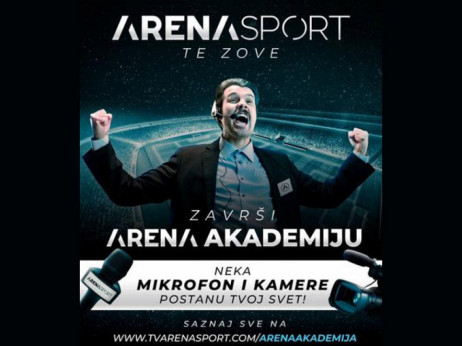 Arena Akademija: Prijavi se, možda baš ti budeš novo lice TV Arena sport
