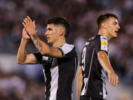 Milan Vukotić, strelac i asistent za Partizan jasan: Ekipa smo sa energijom i velikim srcem