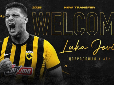 Atinjani ozvaničili transfer: Luka Jović je novi fudbaler AEK-a
