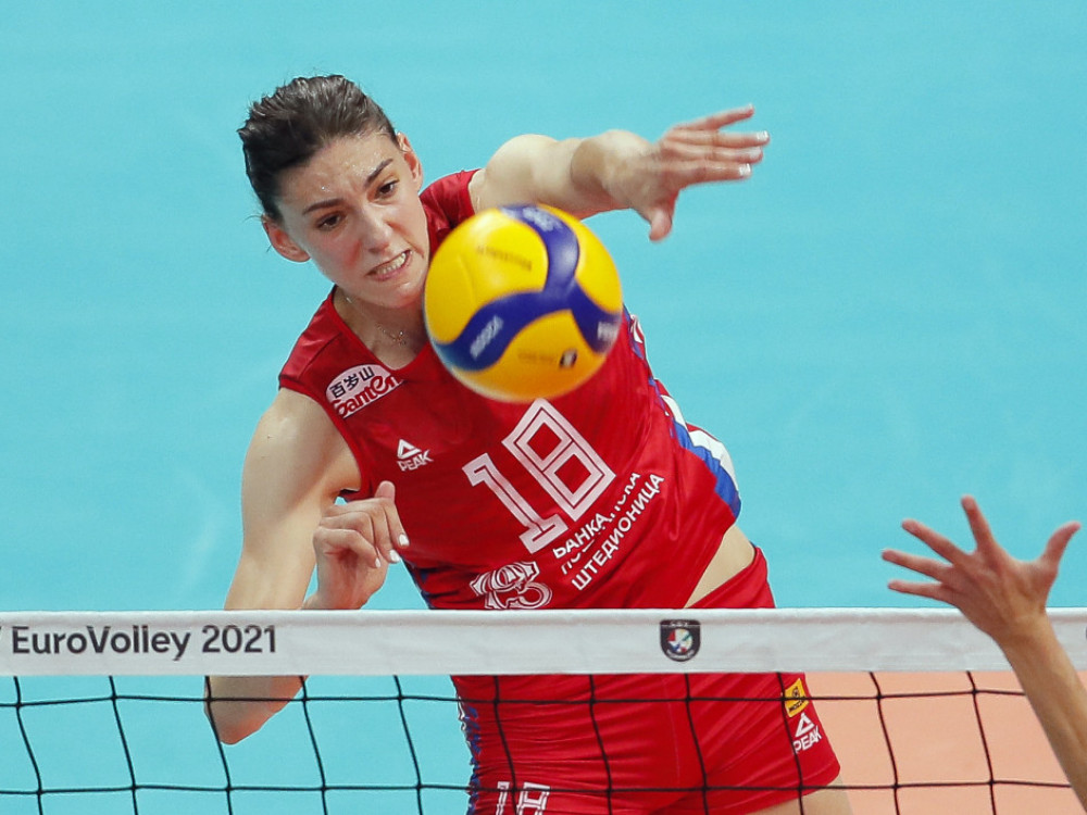 Tijana Bošković, srpska odbojkašica, najbolja u pobedi protiv Turske