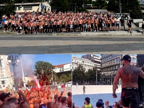 (VIDEO) Policija hapsi poljske navijače: Još 700 ih čeka na granici sa Srbijom