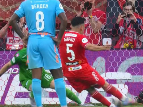 (VIDEO) Luda završnica ruskog derbija: Barko kao Hulijan Alvarez za tugu Spartaka