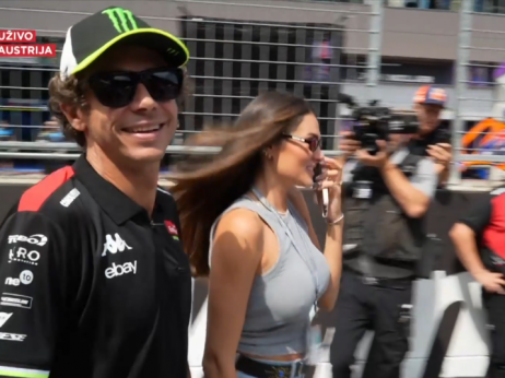 Moto GP ekskluziva na Areni: Pozdrav sa Valentinom Rosijem na Red Bul Ringu