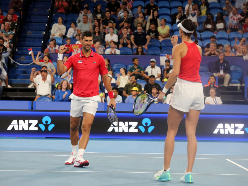 Novak Đoković i Olga Danilović