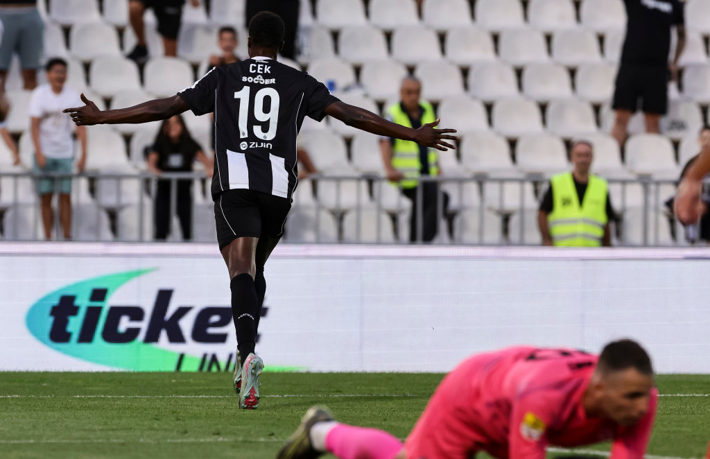 Demba Sek je dvostruki strelac za Partizan
