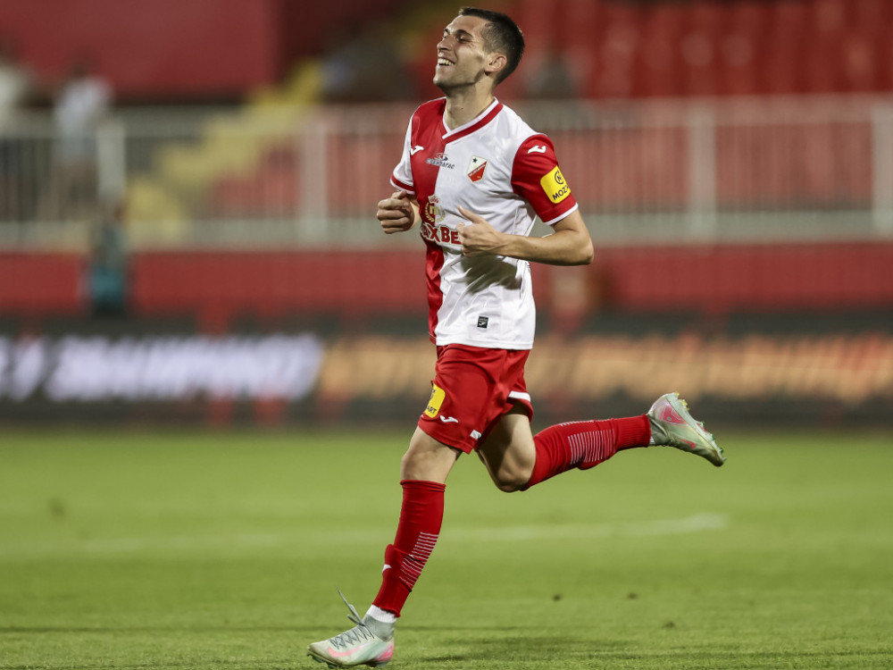 Fudbaler Vojvodine Lazar Ranđelović