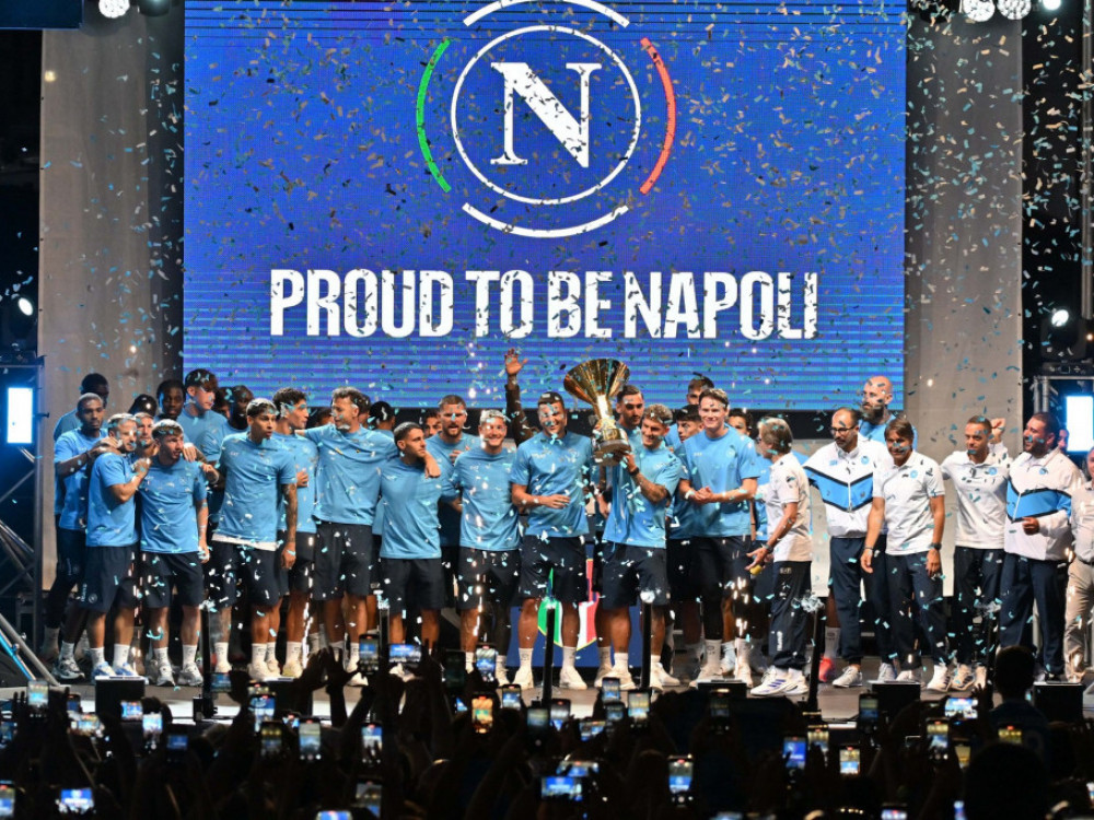 Fudbaleri Napolija slave titulu