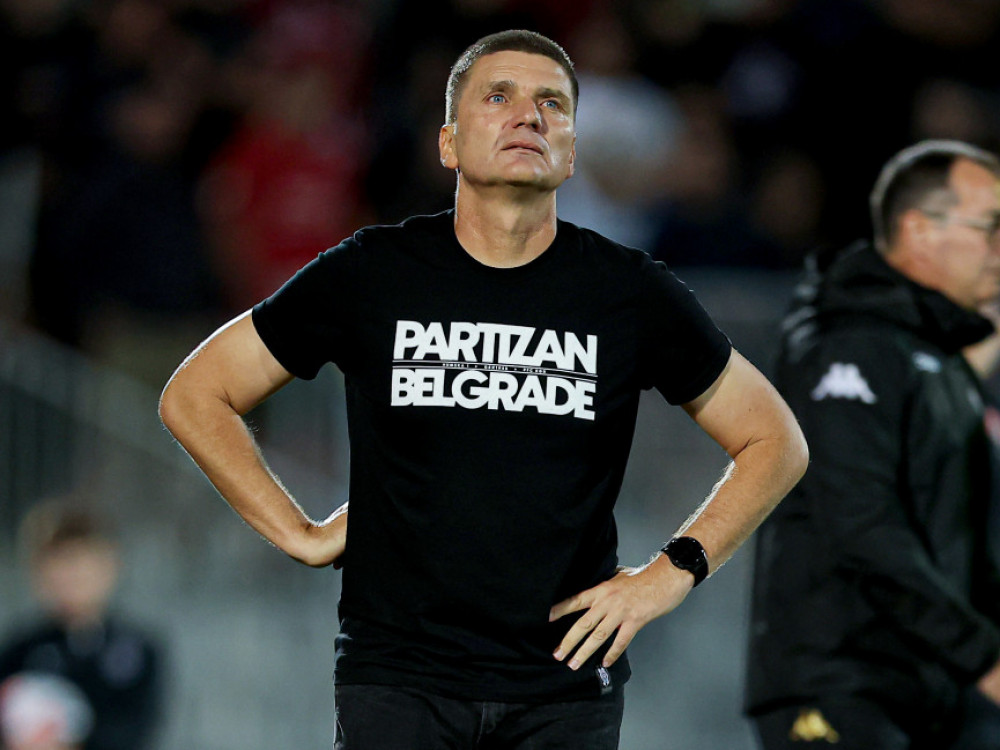 Srđan Blagojević trener Partizana