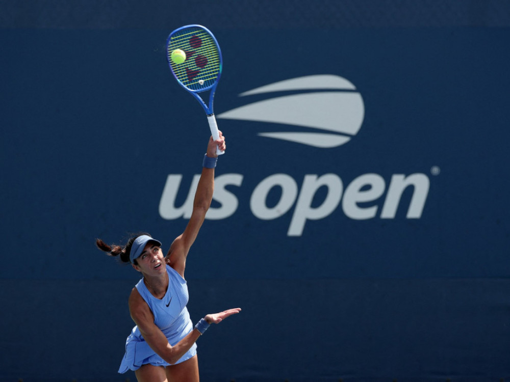 Olga Danilović, srpska teniserka, razočarana svojim porazom na US Openu
