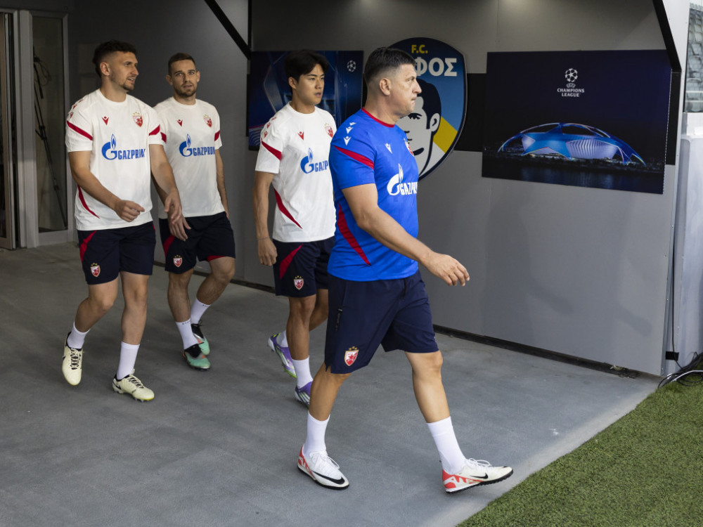 Vladan Milojević, trener Crvene zvezde, ima poseban "pik" na Pafos