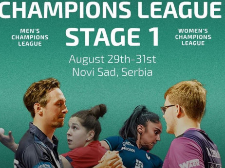 Stonoteniska Liga šampiona u Novom Sadu za muškarce i za žene