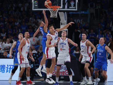 (KRAJ) Srbija - Estonija (32:12, 24:17, 30:15, 12:20): Odlična partija "orlova", uhvaćen zalet za medalju!