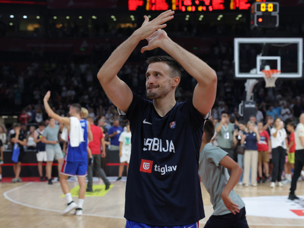 Aleksa Avramović, košarkaš Srbije