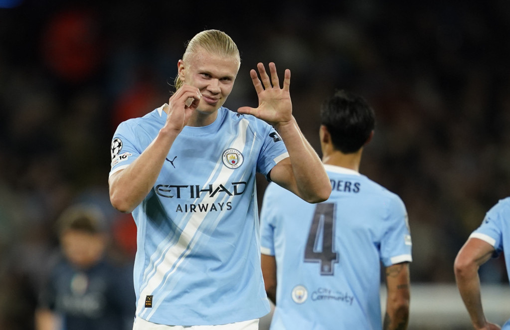 Erling Haland je postigao sedmi gol za Mančester siti od početka sezone