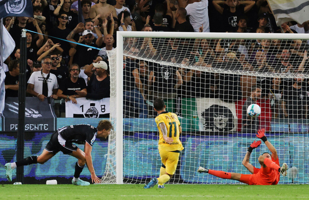 Kristijan Pulišić postiže prvi gol na meču